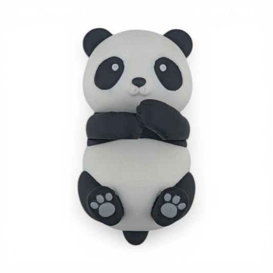 Panda Cable Holder for Desk — Stick-On Phone Charger Organizer