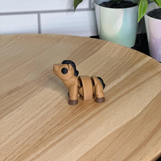 Farm Animal Set, Flexible 3D Printed (5 pcs)