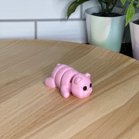Pig, Flexi Pig, Mini Pig, Farm Animal, Mini Animal, Flexible, Mini, Animal, Farm, Fidget, Toy