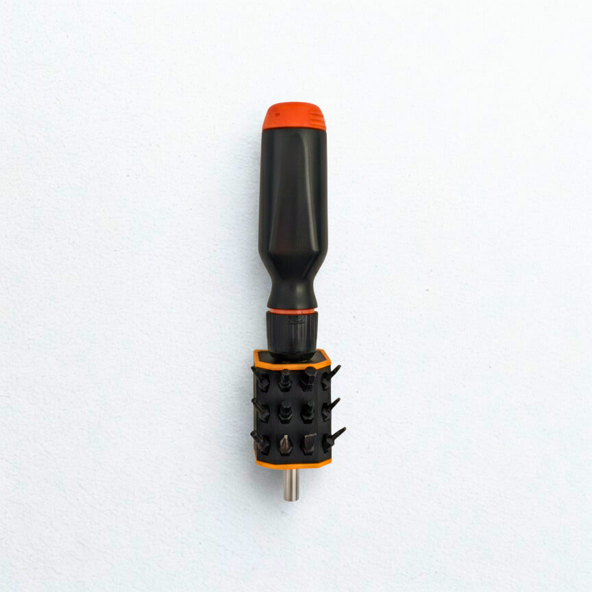 Wall Mounted Holder for LTT Screwdriver & Bit Storage | Sleek Workshop Organizer | VHB Adhesive Mount