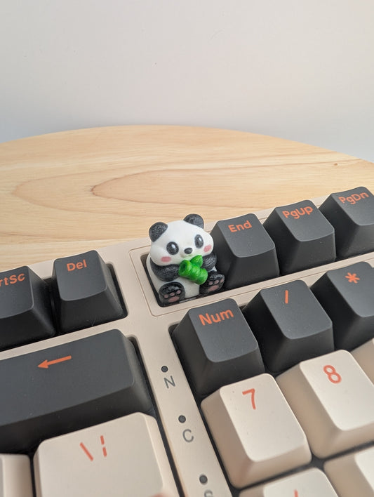 Panda Keycap, Artisan Cherry MX Keycap