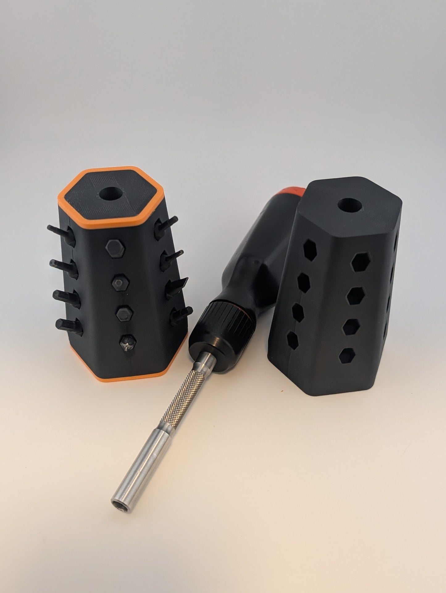 Desk Screwdriver Stand & Bit Organizer for LTT Screwdriver | Tool Storage