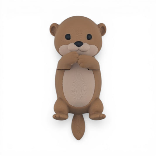 Otter Cable Holder for Desk — Stick-On Phone Charger Organizer