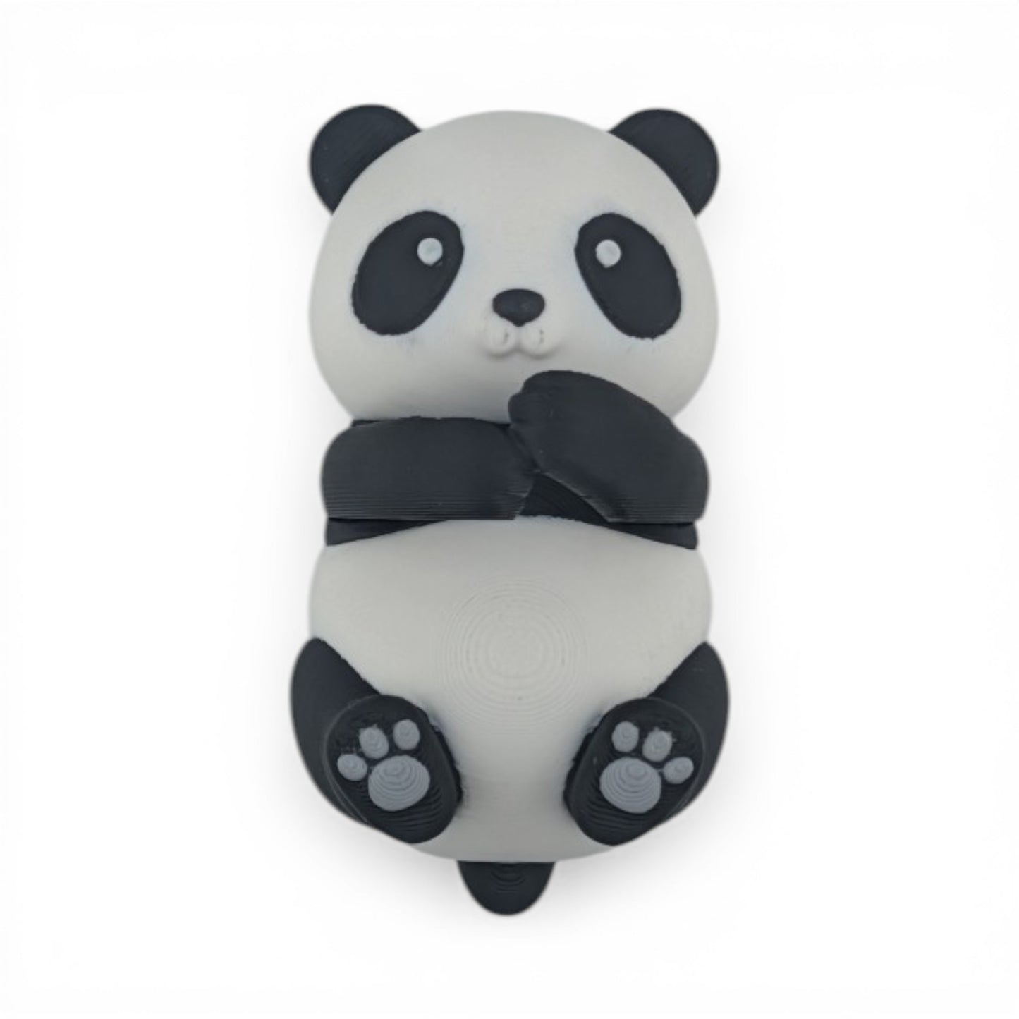 Panda Cable Holder for Desk — Stick-On Phone Charger Organizer