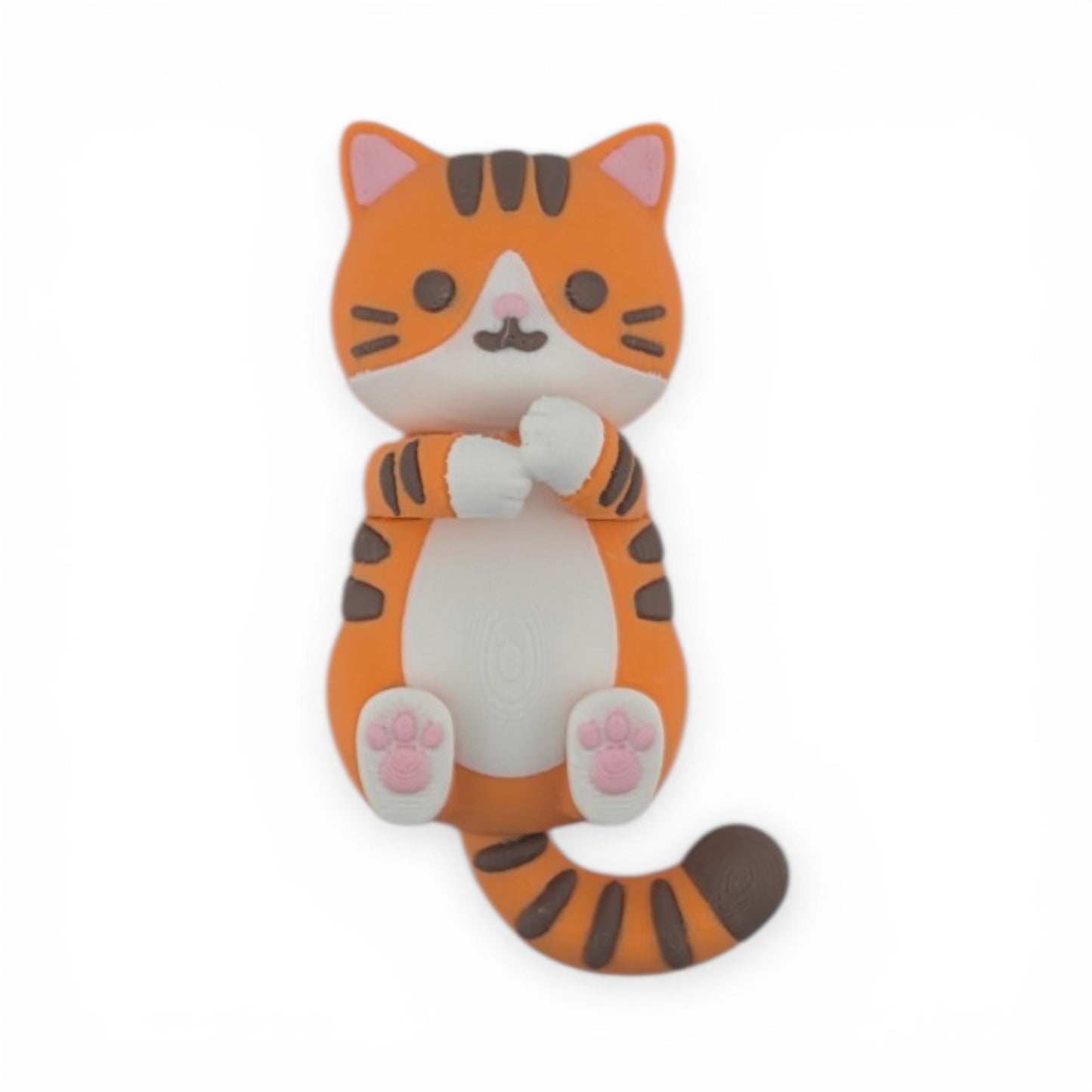Cat Cable Holder for Desk — Stick-On Phone Charger Organizer