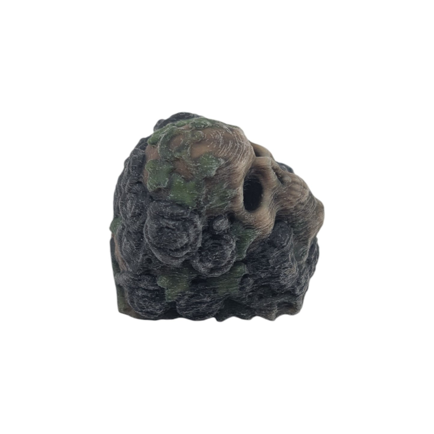Mossy Skull Keycap | Full Color Resin Artisan Keycap