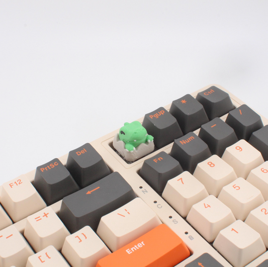 Keycap, Dinosaur, Trex, Triceratops, Parasaur, Cherry MX Keycap