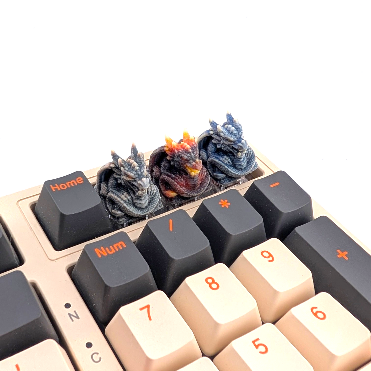 Baby Dragon Keycap — Miniature Fantasy Creature for Mechanical Keyboards Cherry MX