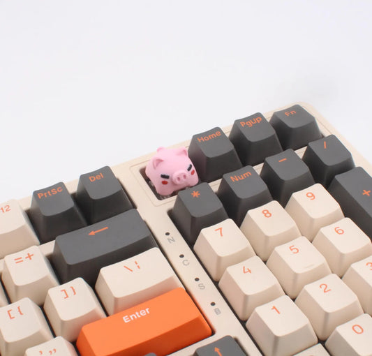 Keycap, Pig, Cherry MX Keycap
