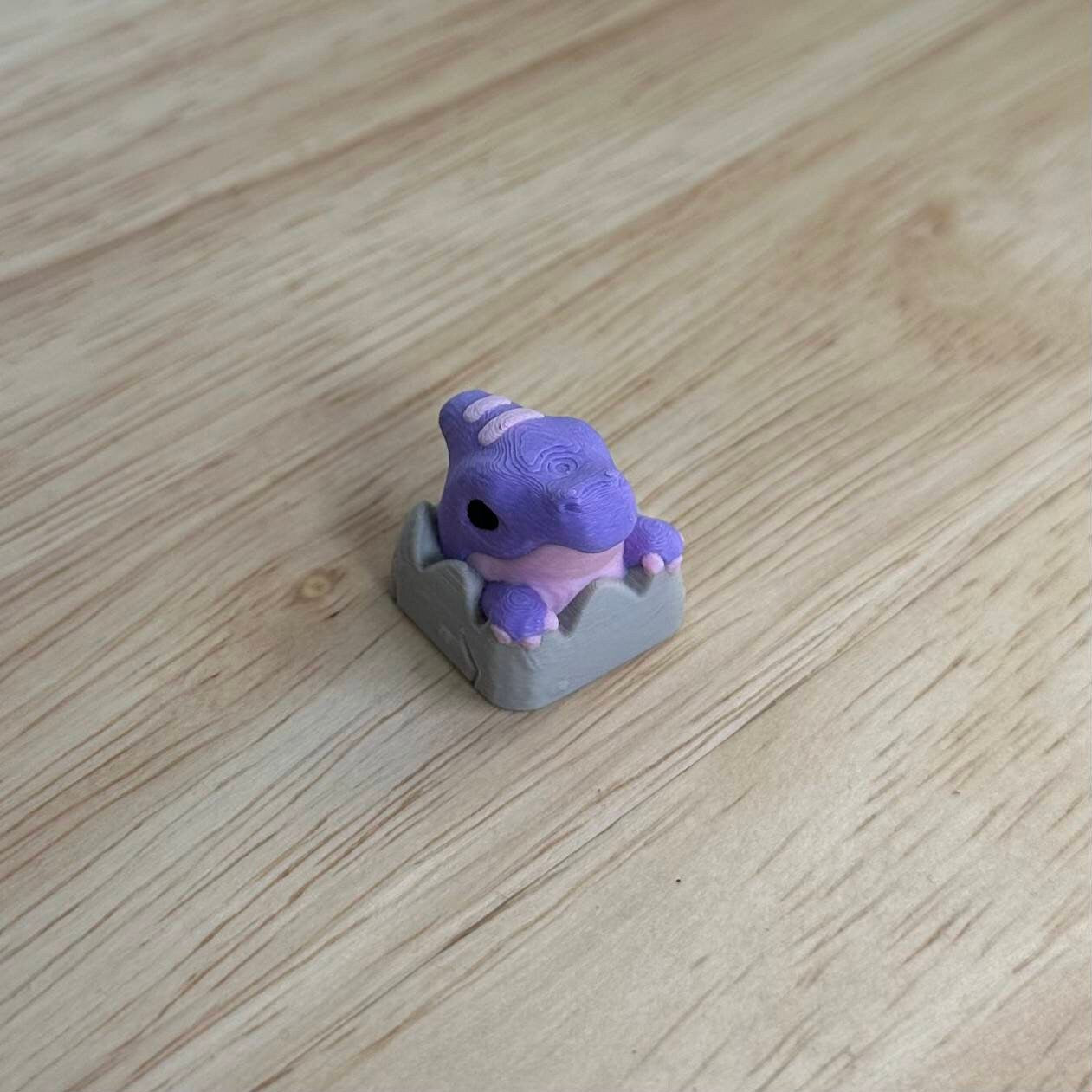 Keycap, Dinosaur, Trex, Triceratops, Parasaur, Cherry MX Keycap