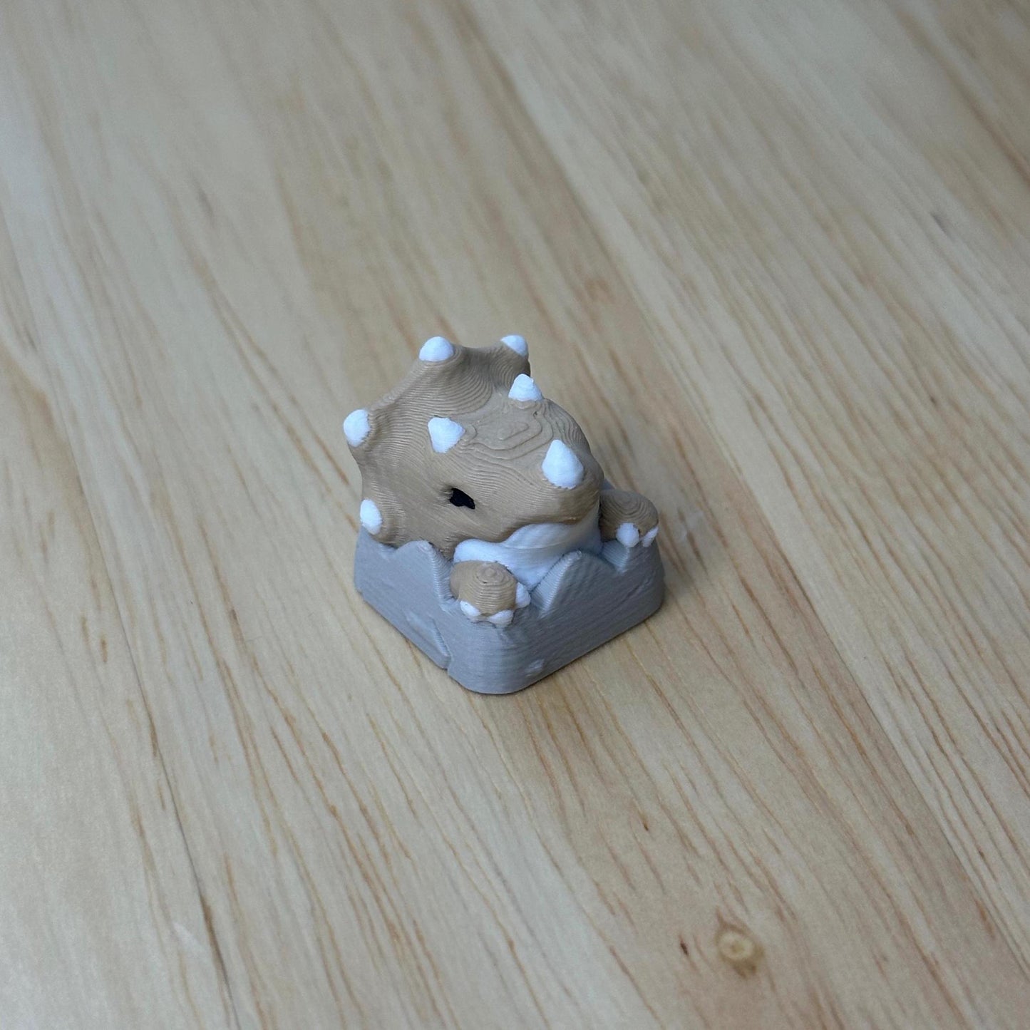 Keycap, Dinosaur, Trex, Triceratops, Parasaur, Cherry MX Keycap