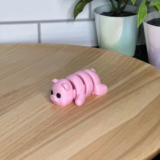 Pig, Flexi Pig, Mini Pig, Farm Animal, Mini Animal, Flexible, Mini, Animal, Farm, Fidget, Toy