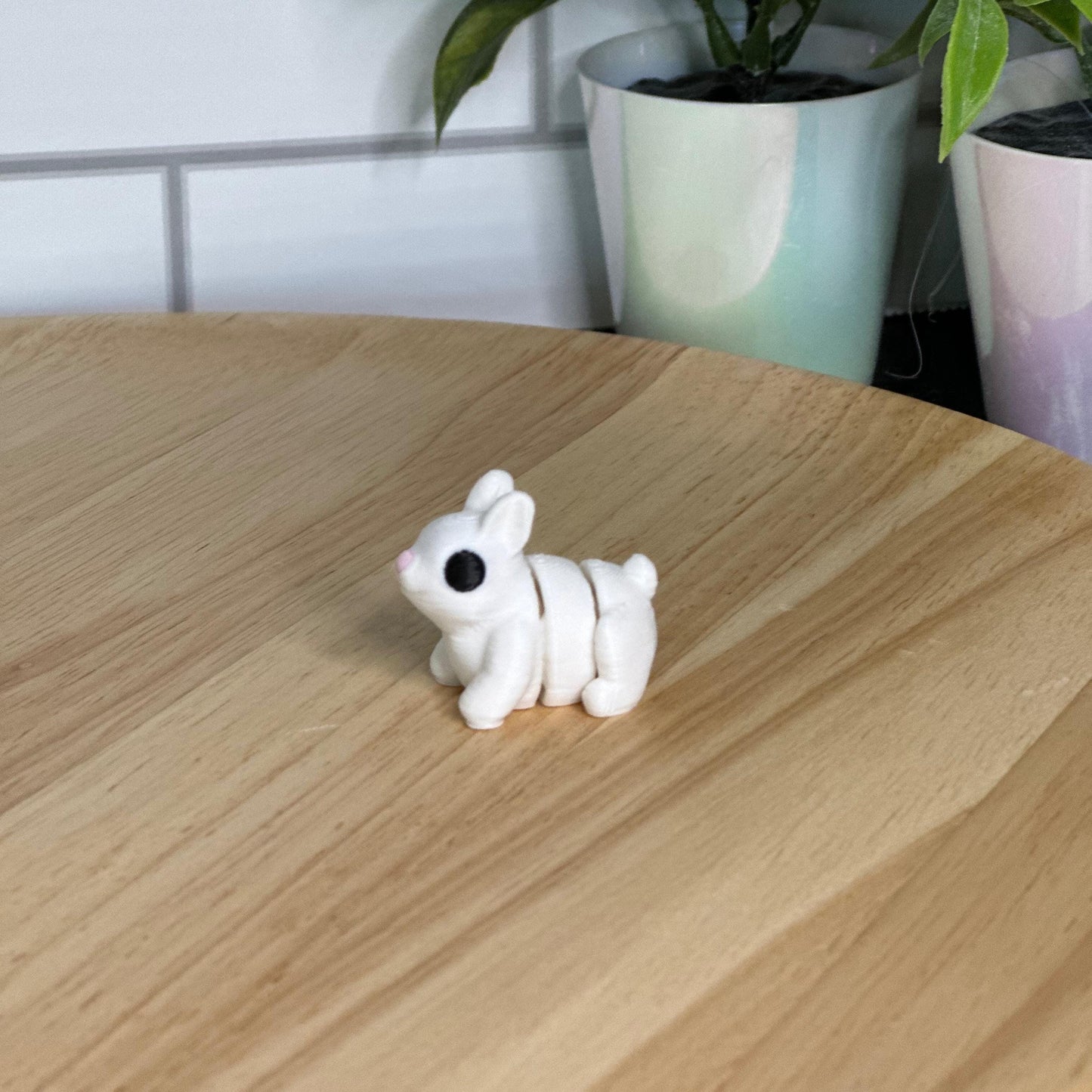 Bunny, Flexible Bunny, Flexible, 3D Printed, Toy, 3D, Fidget